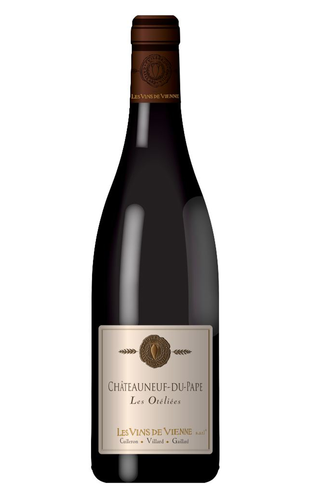 Les Vins de Vienne Chateauneuf du Pape Les Oteliees 2013 金樽酒莊 教皇新堡 巫特莉 紅酒