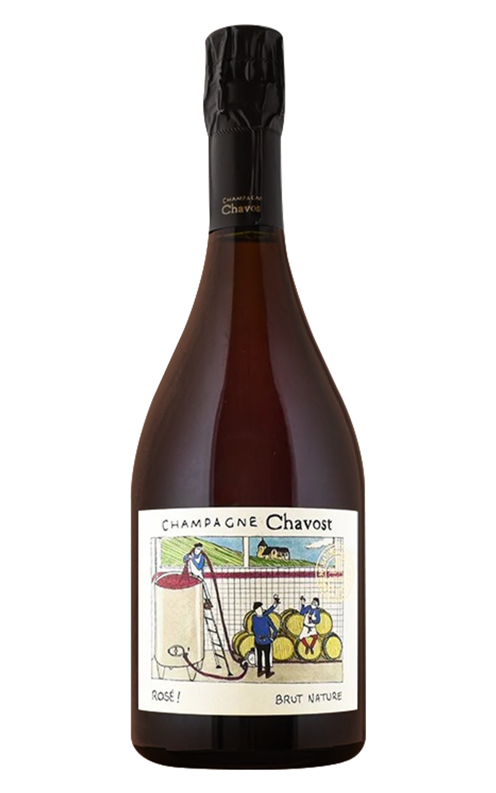 Champagne Chavost Rose Brut Nature NV 俠弗斯香檳 粉 不甜粉紅香檳