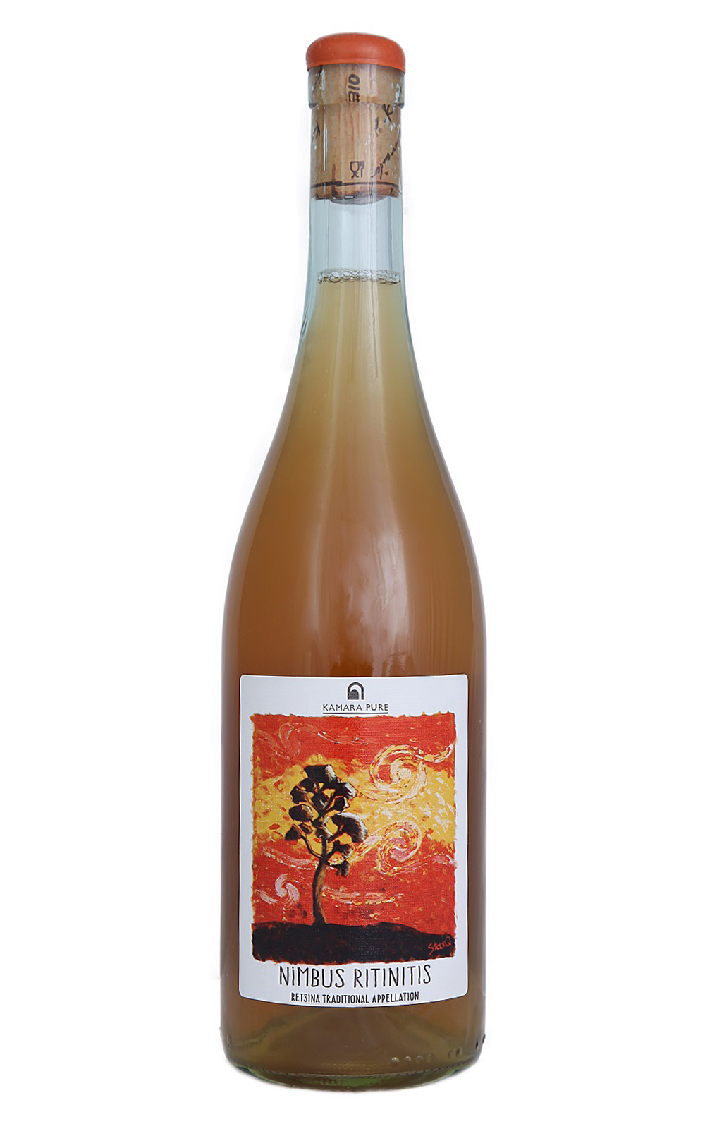 Kamara Estate Nimbus Ritinitis Restina Traditional Appellation 2021 卡瑪拉酒莊 晚霞雲霧 松香橘酒