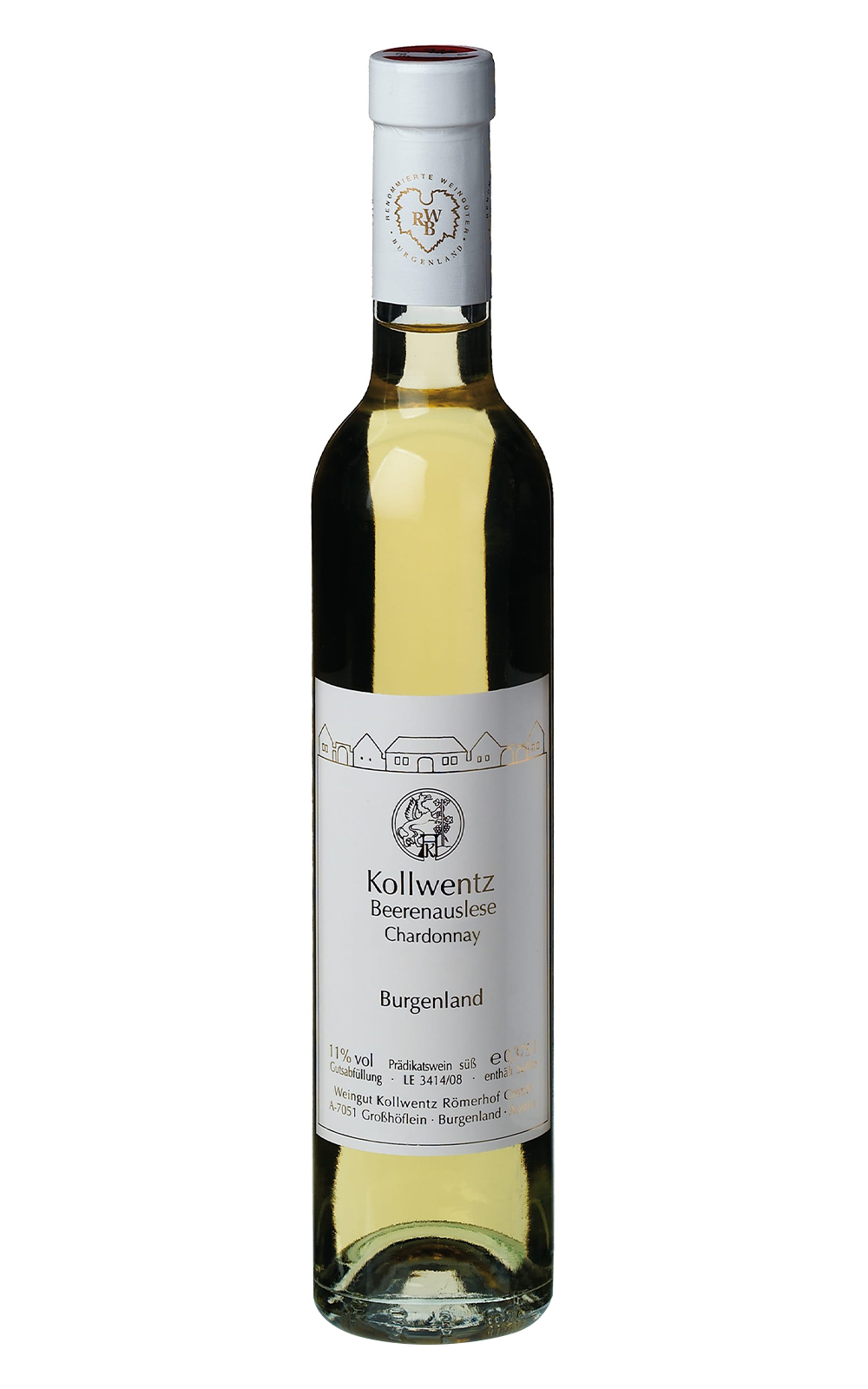 Weingut Kollwentz Römerhof Burgenland Chardonnay Beerenauslese 2020 蔻日溫茲酒莊 布爾根蘭 夏多內 BA貴腐甜白酒