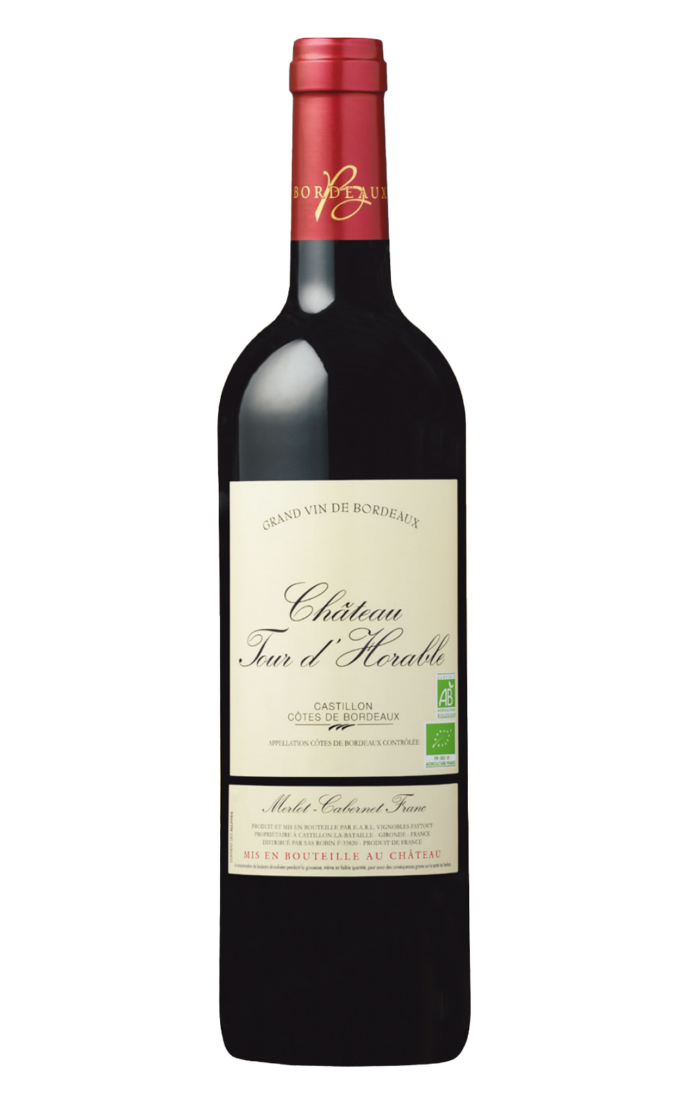 Chateau Tour d Horable Chateau Tour d Horable 2018 托爾堡 托爾堡一軍有機紅酒