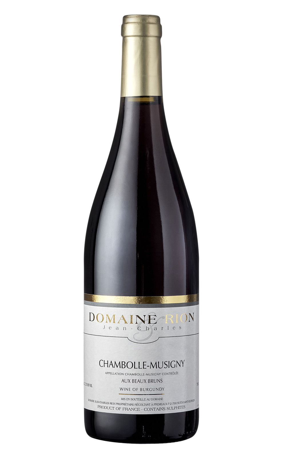 Domaine Jean Charles Rion Chambolle Musigny Aux Beaux Bruns 2021 尚查爾斯 瑞揚酒莊 香波蜜思妮 奧波布朗 紅酒