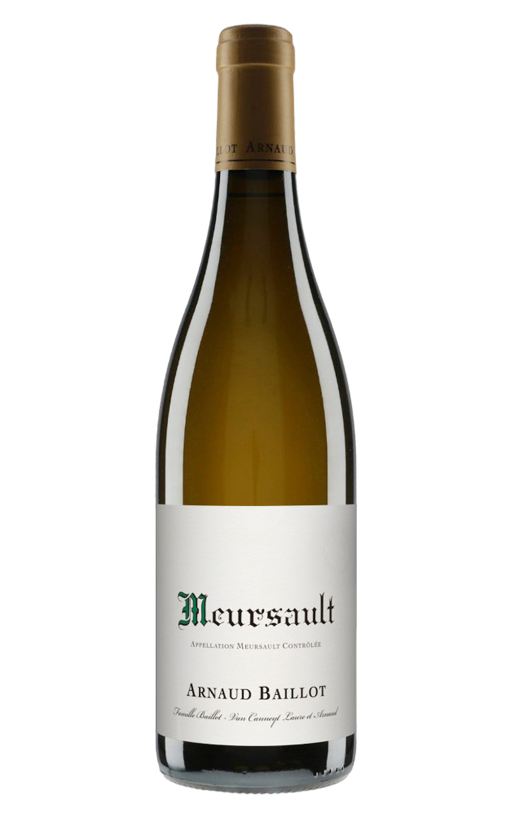 Domaine Arnaud Baillot Meursault Blanc 2021 阿諾 拜悠酒莊 梅索白酒