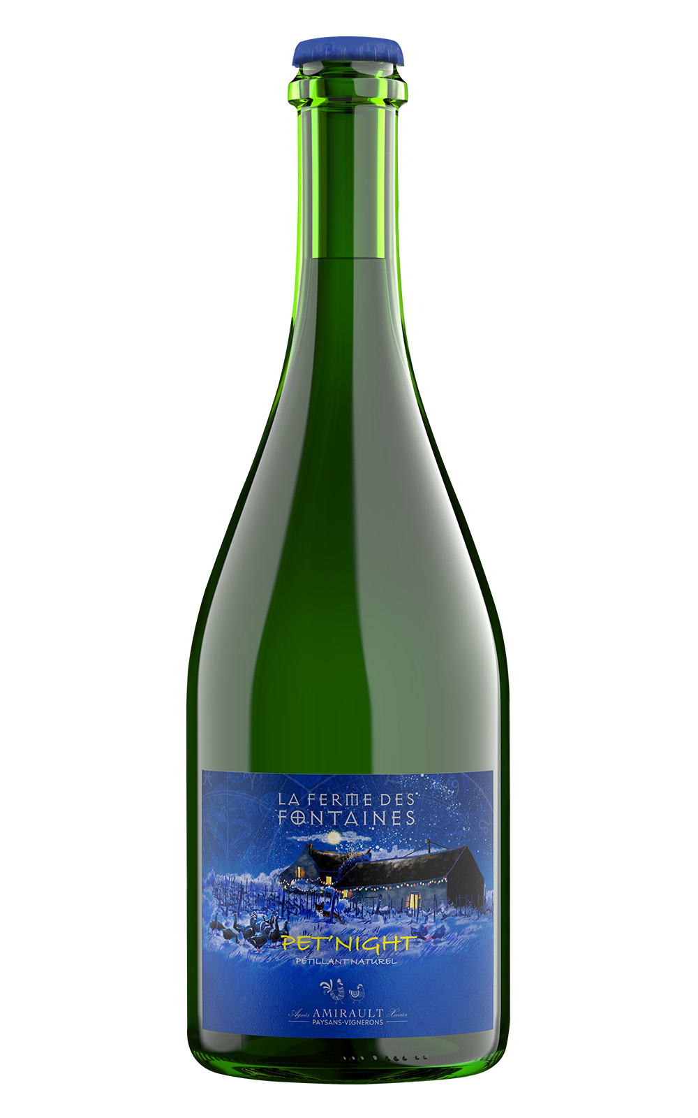 Domaine Amirault La Ferme des Fontaines Pet Night Sparkling White NV 阿密候酒莊 噴泉系列 自然氣泡酒