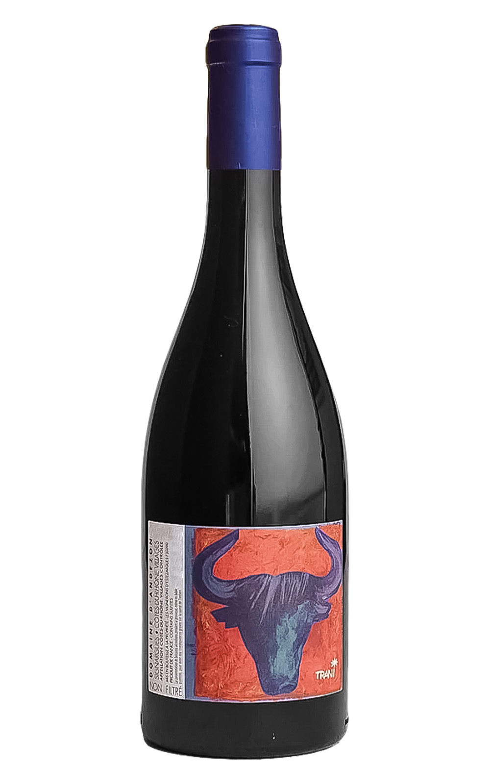 Cave d Estezargues Domaine d Andezon Cotes du Rhone Villages Signargues Rouge 2022 愛斯地釀酒合作社 安迪桑莊園 紫牛 隆河丘村莊紅酒