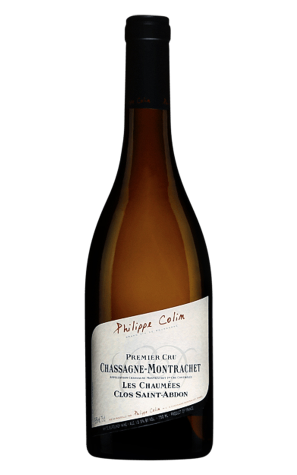 Domaine Philippe Colin Chassagne Montrachet 1er Cru Les Chaumees Clos Saint Abdon 2020 菲利浦・柯林酒莊 夏山蒙哈榭 繡美 聖阿布頓園 一級園白酒
