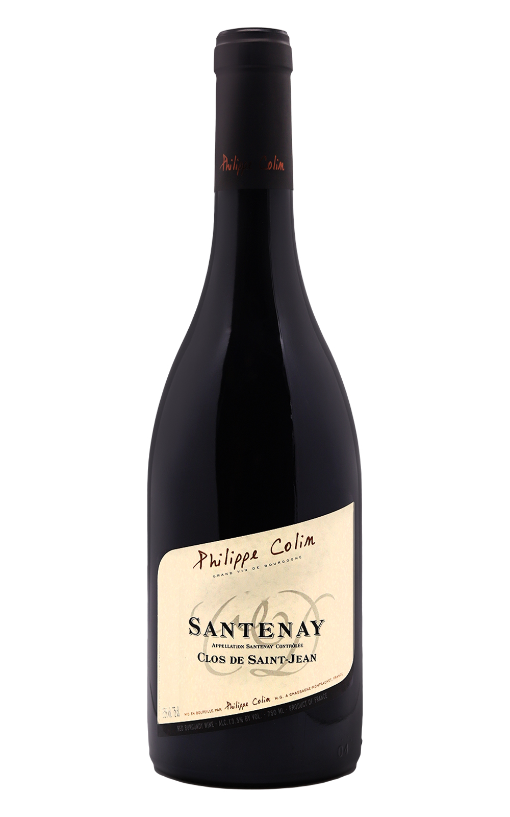 Domaine Philippe Colin Santenay Clos de Saint Jean Rouge 2021 菲利浦・柯林酒莊 松特內 聖尚 一級園紅酒