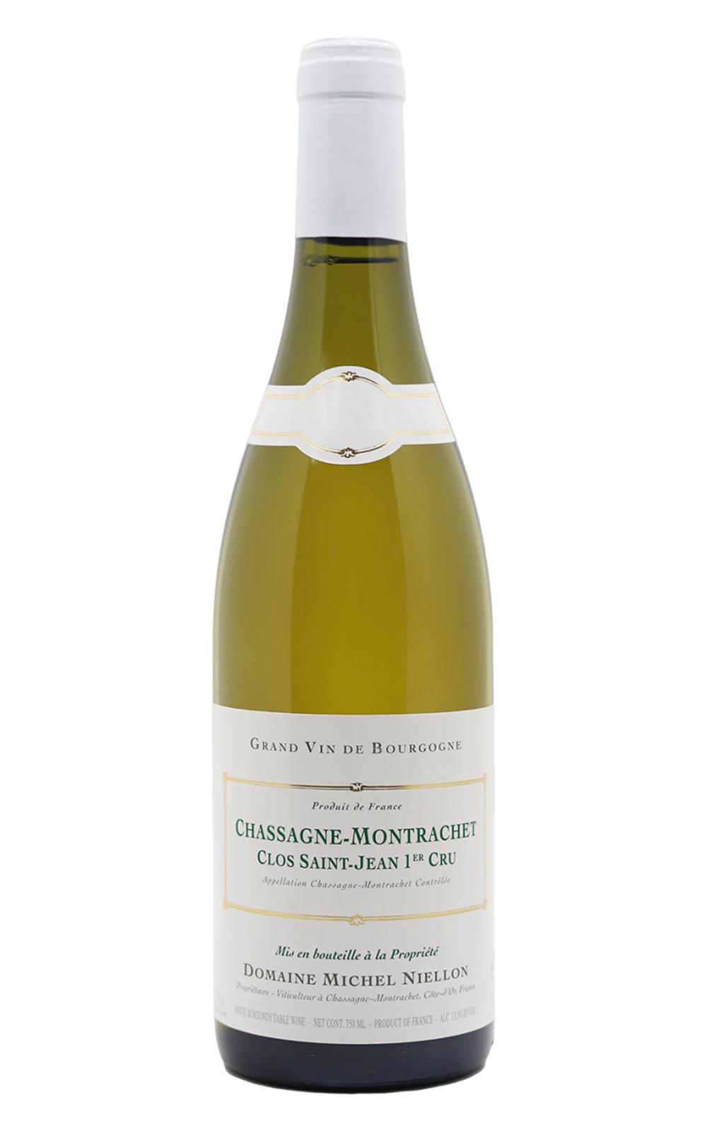 Domaine Michel Niellon ChaSSagne Montrachet 1er Cru Clos Saint Jean Blanc 2018 米榭爾 尼隆酒莊 夏山蒙哈榭 聖尚園 一級園白酒