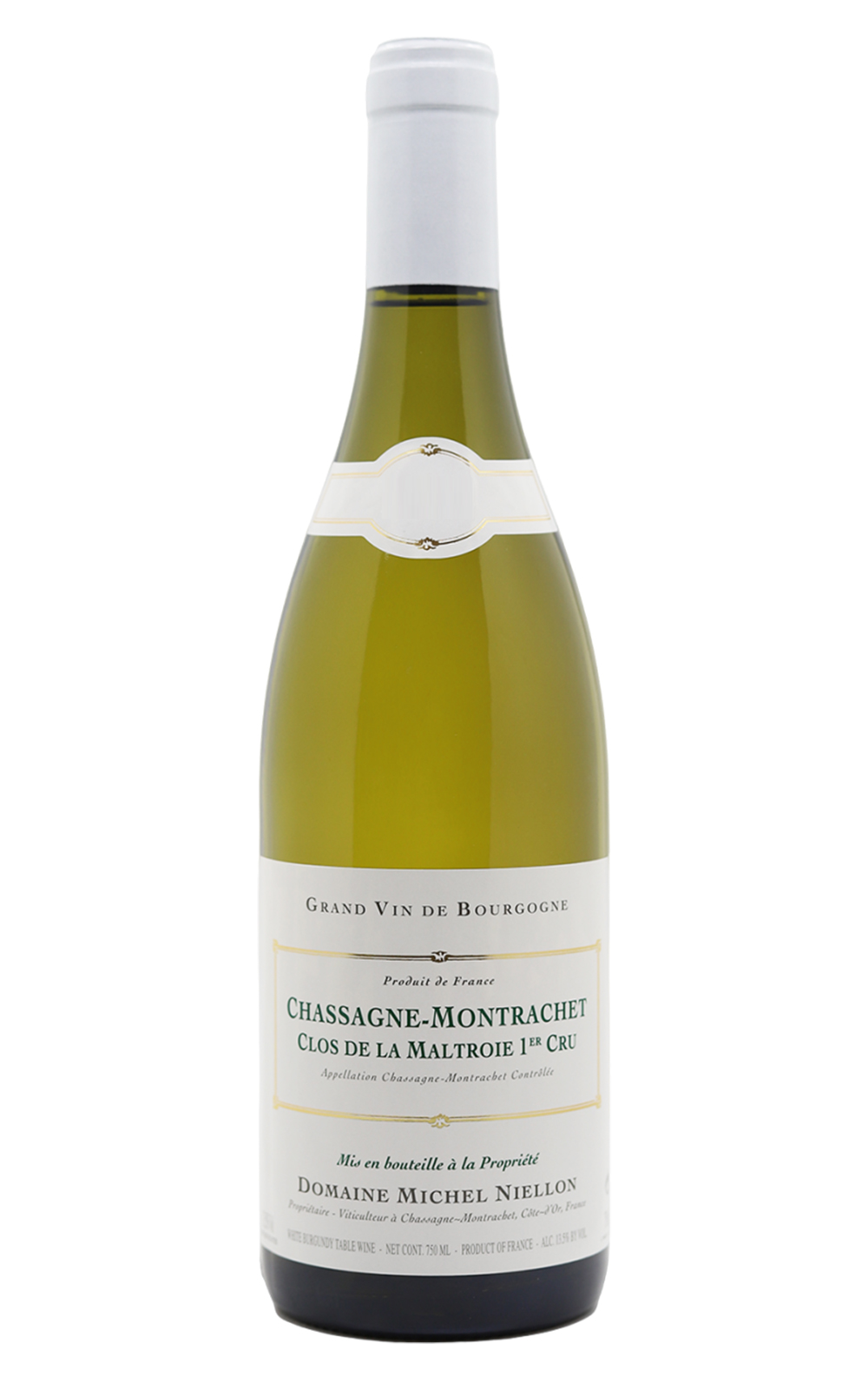 Domaine Michel Niellon ChaSSagne Montrachet 1er Cru Clos de La Maltroie Blanc 2018 米榭爾 尼隆酒莊 夏山蒙哈榭 馬圖瓦園 一級園白酒