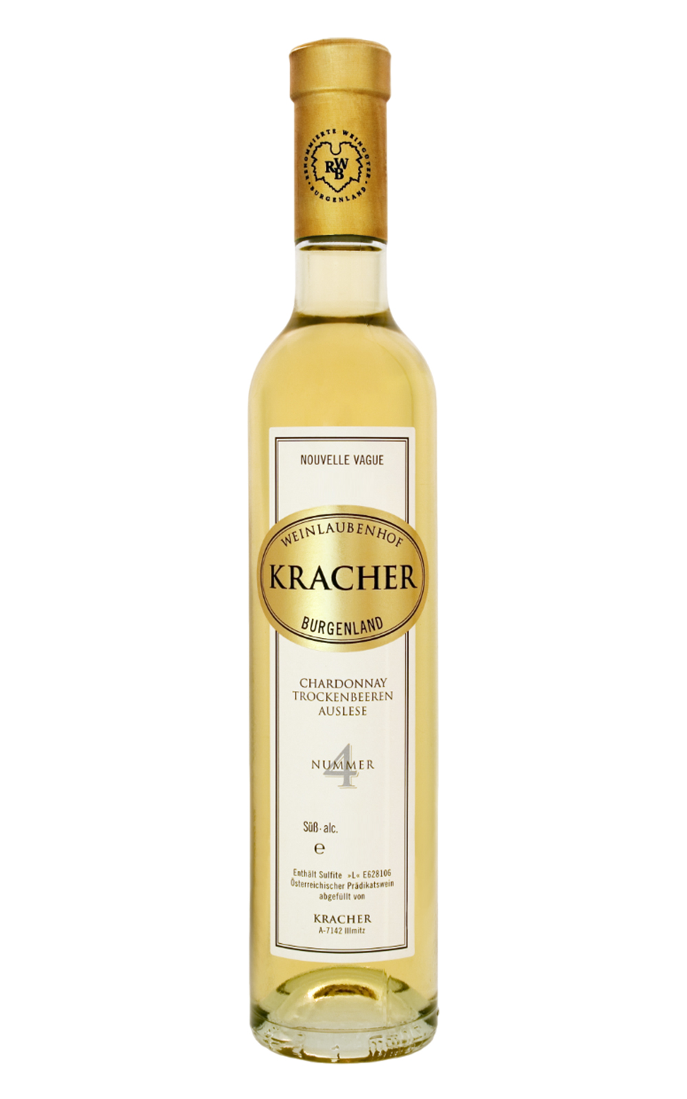 Weinlaubenhof Kracher Nouvelle Vague Nummer 4 Chardonnay Trockenbeerenauslese 2006 克羅采酒莊 新潮系列 4號 夏多內 TBA貴腐甜白酒