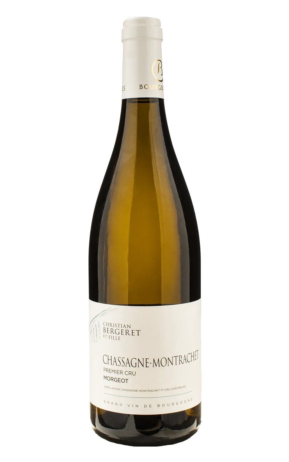 Domaine Christian Bergeret et Fille ChaSSagne Montrachet 1er Cru Morgeot Blanc 2023 克斯提安 貝哲瑞酒莊 夏山蒙哈榭 摩玖 一級園白酒
