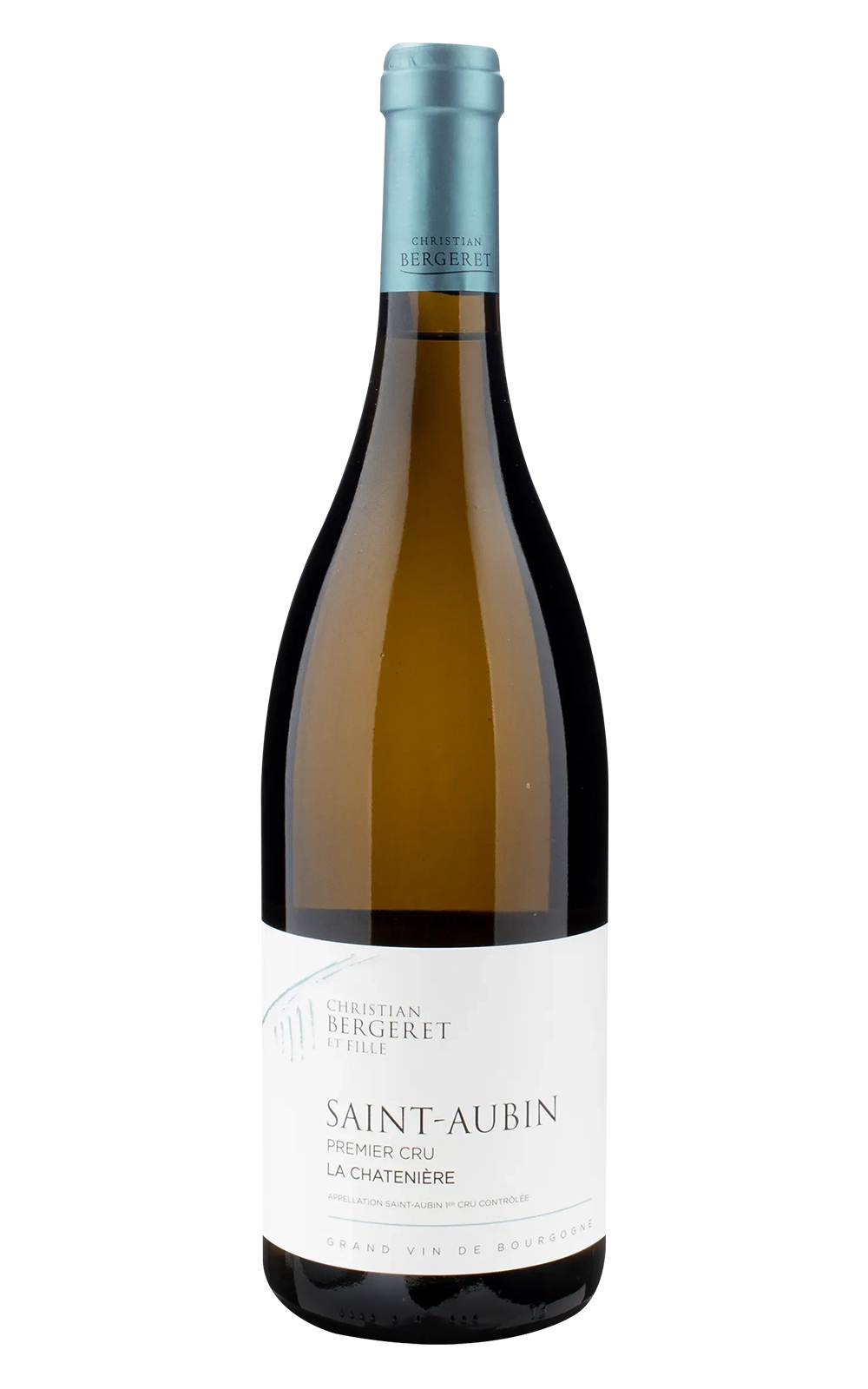 Domaine Christian Bergeret et Fille Saint Aubin 1er Cru La Chateniere Blanc 2022 克斯提安 貝哲瑞酒莊 聖歐班 夏東尼耶 一級園白酒