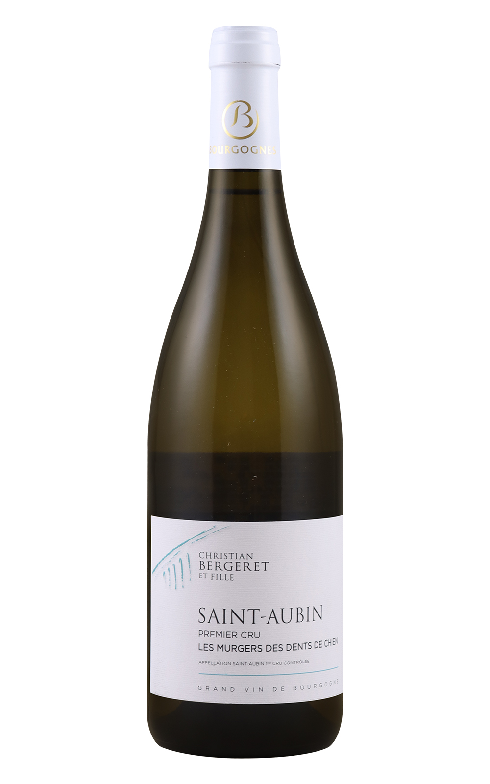 Domaine Christian Bergeret et Fille Saint Aubin 1er Cru Les Murgers des Dents de Chien Blanc 2023 克斯提安 貝哲瑞酒莊 聖歐班 狗牙摩杰 一級園白酒