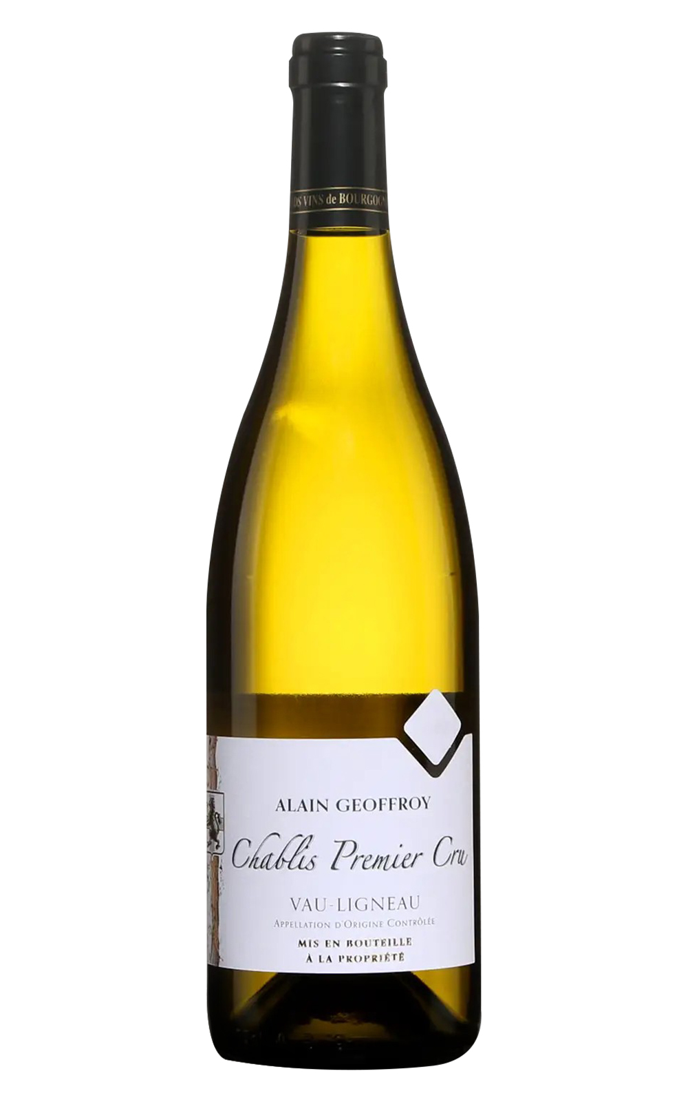Domaine Alain Geoffroy Chablis 1er Cru Vau Ligneau 2021 阿蘭 傑佛拉酒莊 夏布利 弗利紐 一級園白酒