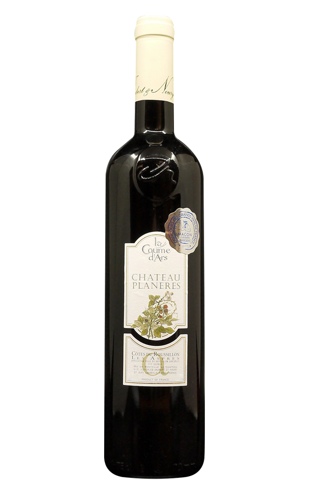 Chateau Planeres Cotes du Roussillon Les Aspres La Coume d Ars Rouge 2015 普拉內酒莊 胡西雍丘 阿斯普雷斯 藝術之窗 紅酒