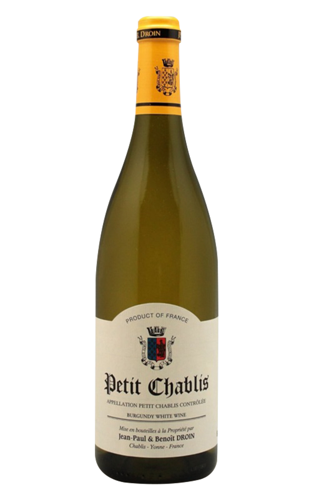 Domaine Jean Paul Benoit Droin Petit Chablis 2024 杜安父子酒莊 小夏布利白酒