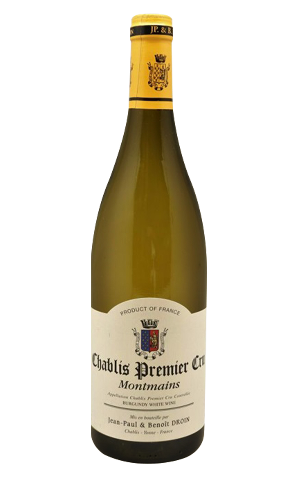 Domaine Jean Paul Benoit Droin Chablis 1er Cru Montmains 2023 杜安父子酒莊 夏布利 蒙曼 一級園白酒