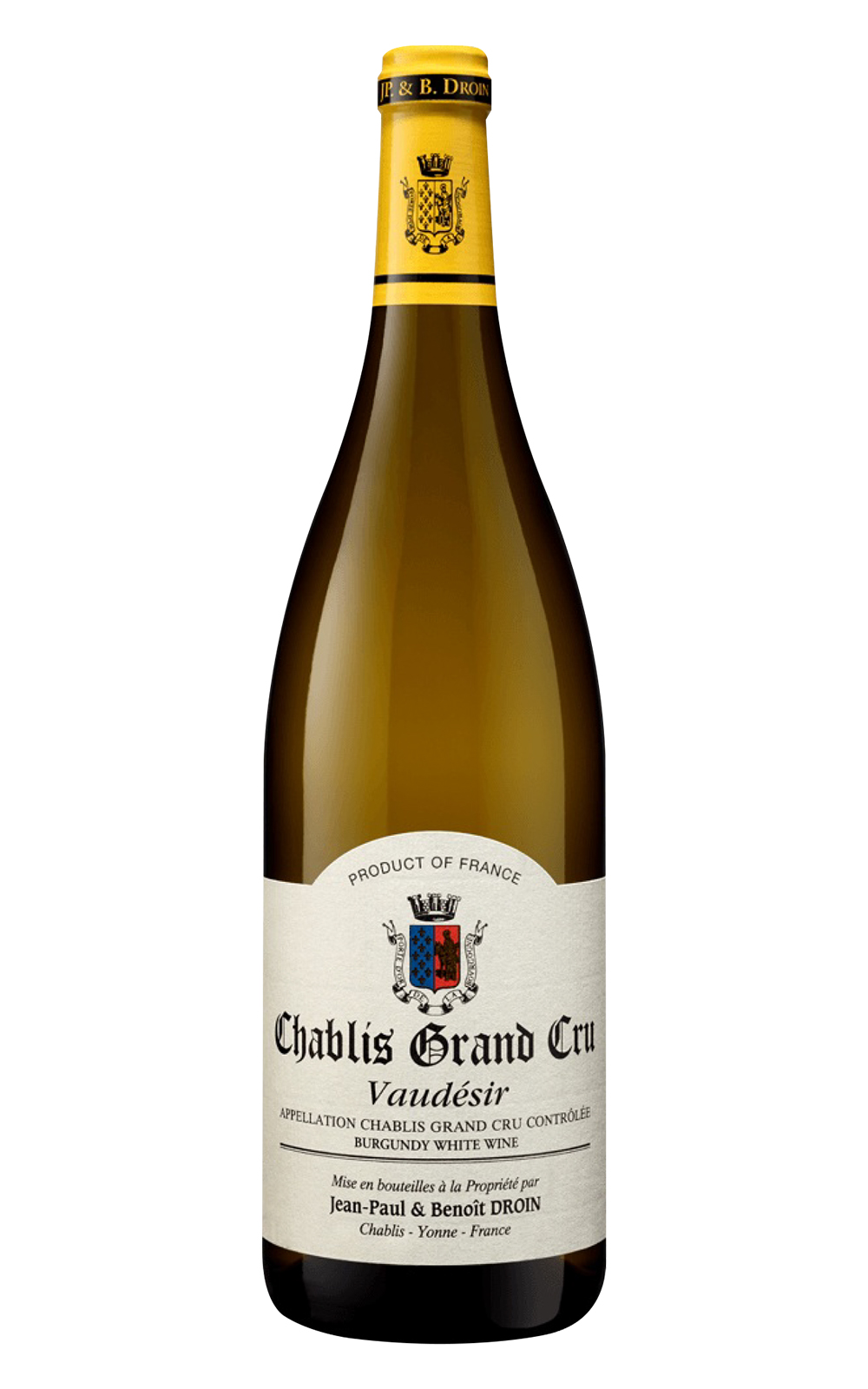 Domaine Jean Paul Benoit Droin Chablis Vaudesir Grand Cru 2023 杜安父子酒莊 夏布利 渥代錫 特級園白酒