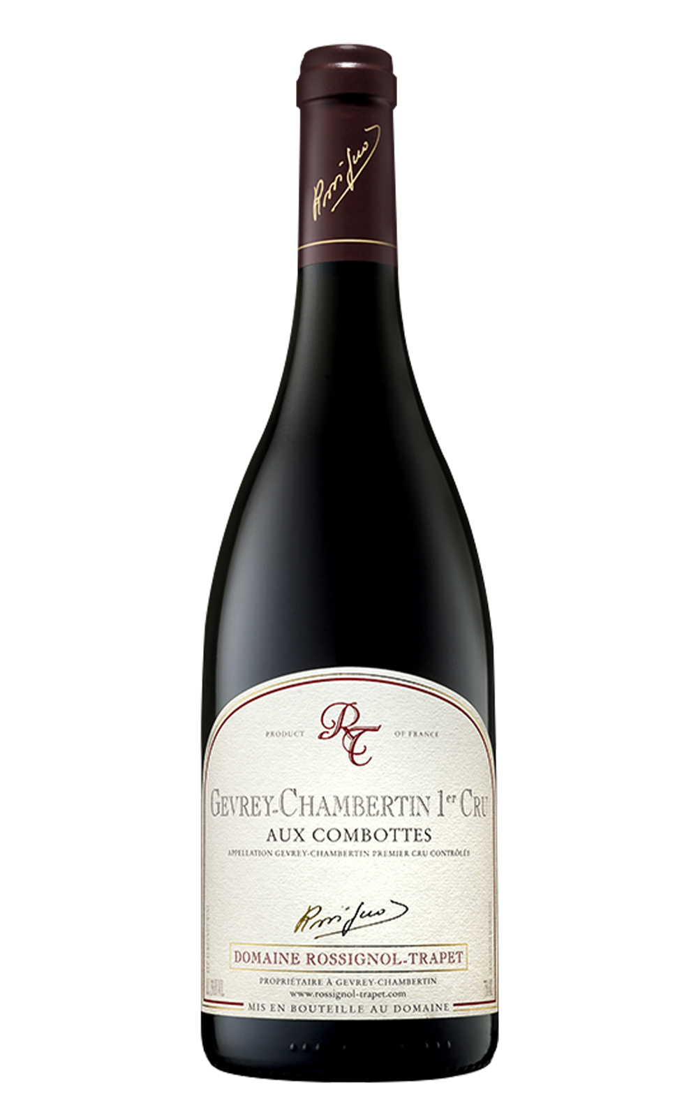 Domaine Rossignol Trapet Gevrey Chambertin 1er Cru Aux Combottes 2019 荷希爵霈酒莊 哲維瑞香貝丹 奧貢柏特 一級園紅酒