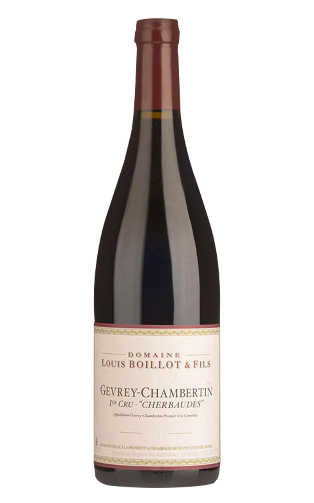 Domaine Louis Boillot Fils Gevrey Chambertin 1er Cru Cherbaudes 2018 路易 布由酒莊 哲維瑞香貝丹 榭伯德 一級園紅酒