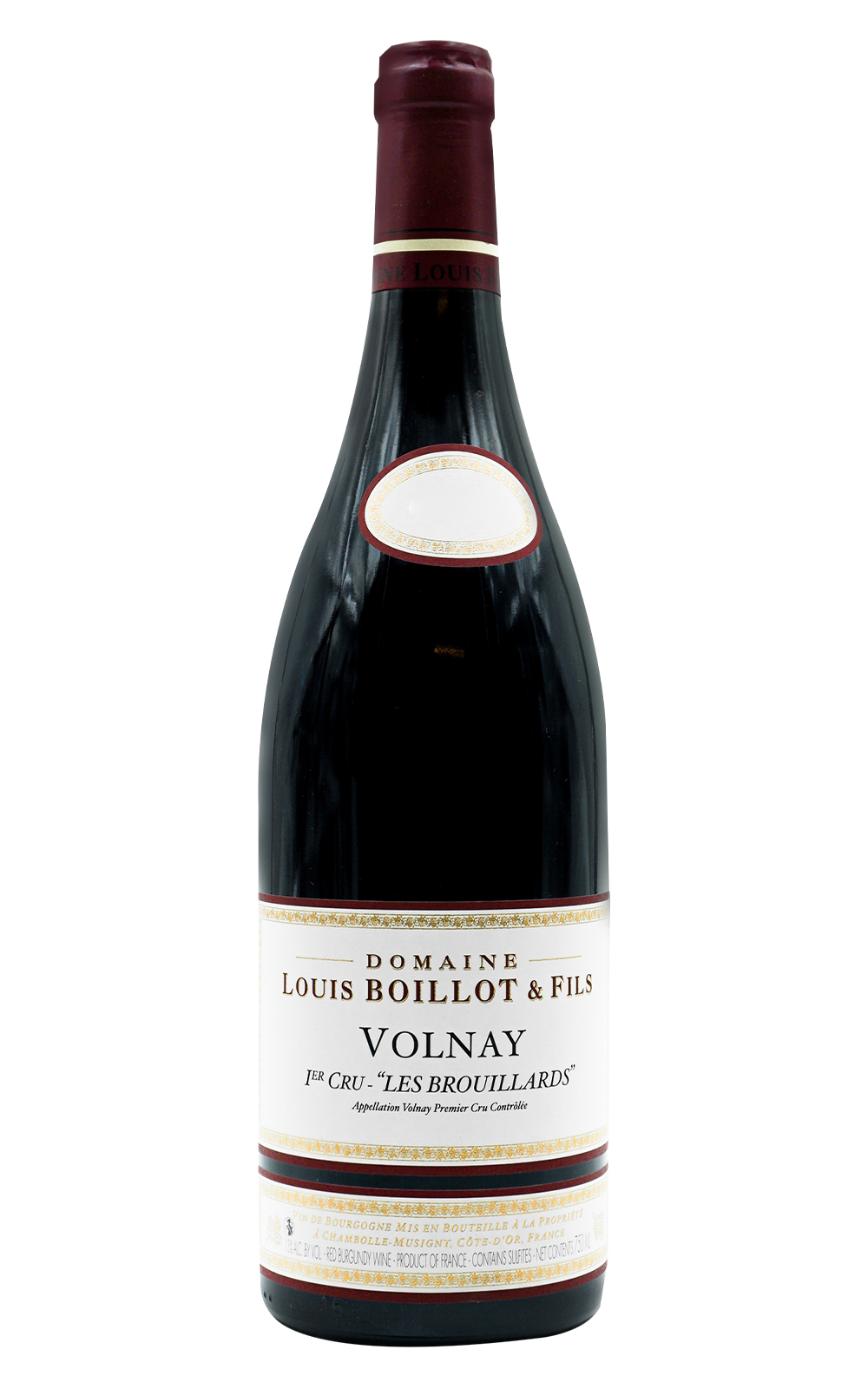 Domaine Louis Boillot Fils Volnay 1er Cru Les Brouillards 2019 路易 布由酒莊 渥爾內 霧雅 一級園紅酒