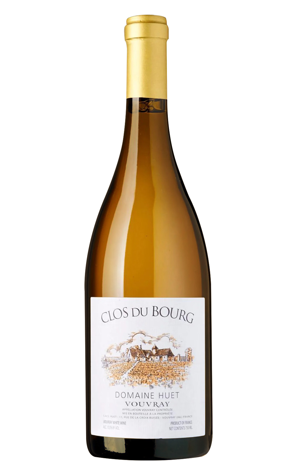 Domaine Huet Vouvray Clos du Bourg Sec 2021 愉悅酒莊 梧雷 布格園 不甜白酒