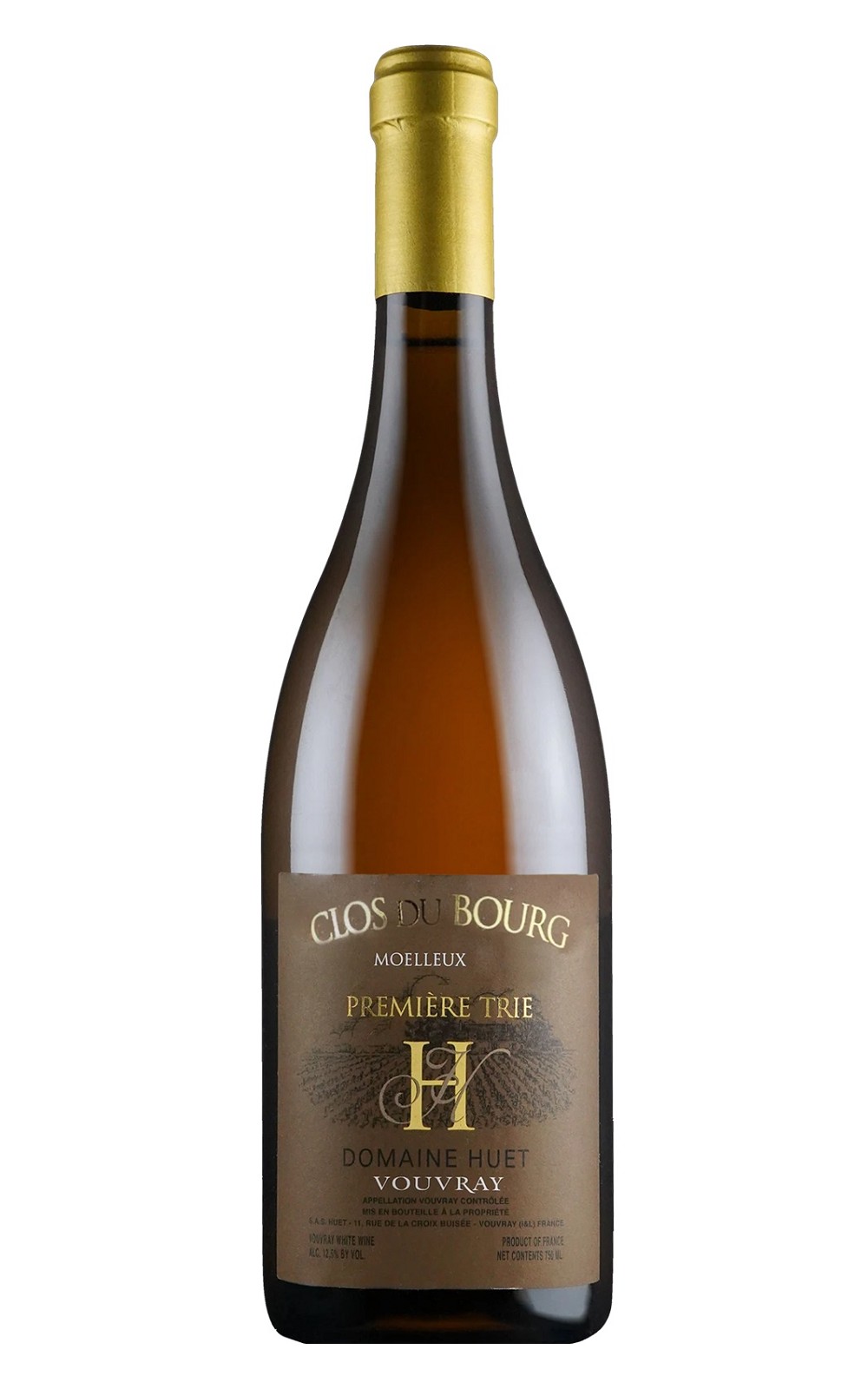 Domaine Huet Vouvray Clos du Bourg Premiere Trie Moelleux 2020 愉悅酒莊 梧雷 布格園 初選甜白酒