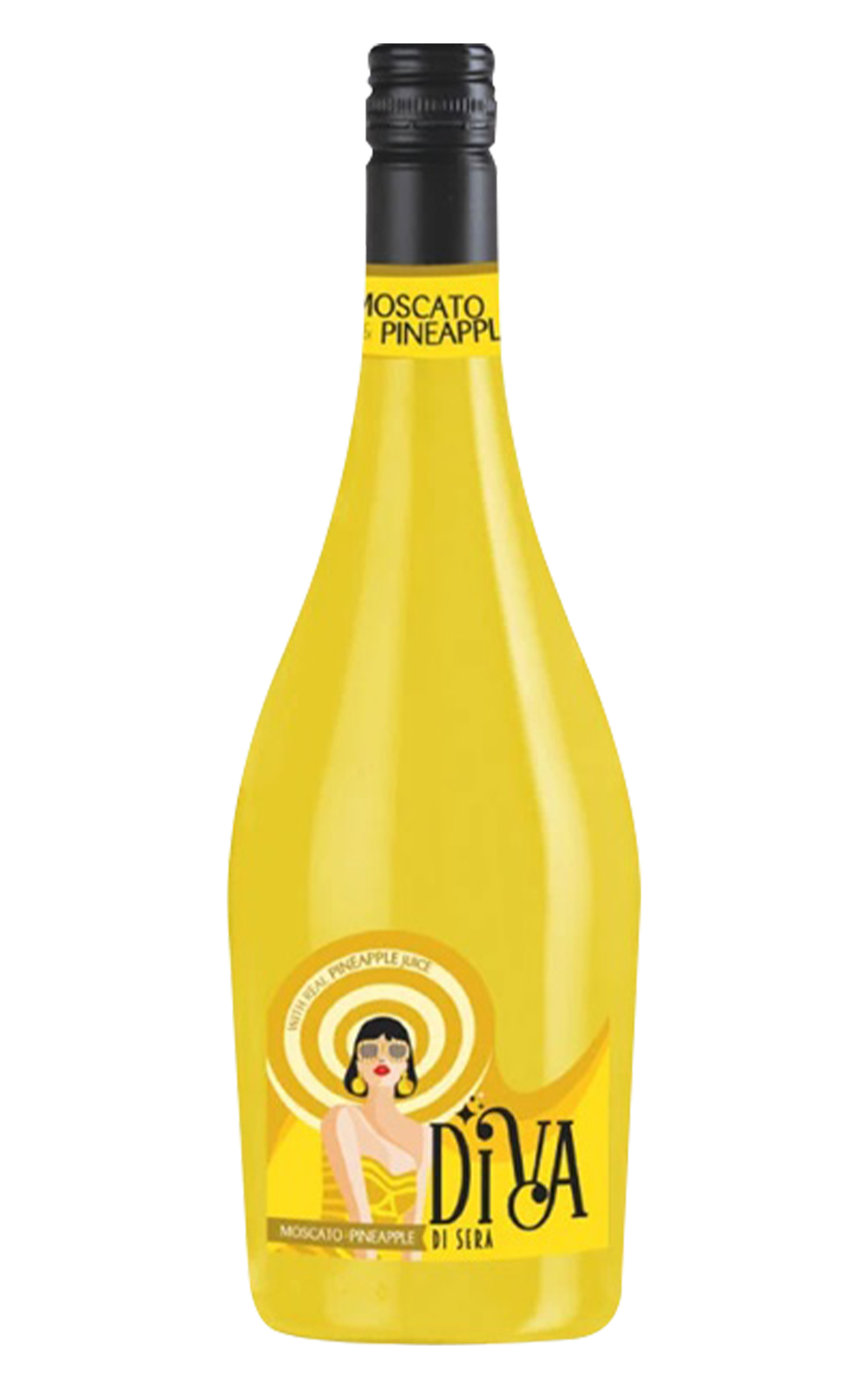 Perlino Diva di Sera Moscato Pineapple NV 沛利諾酒廠 時尚女郎系列 蜜思嘉鳳梨甜氣泡酒