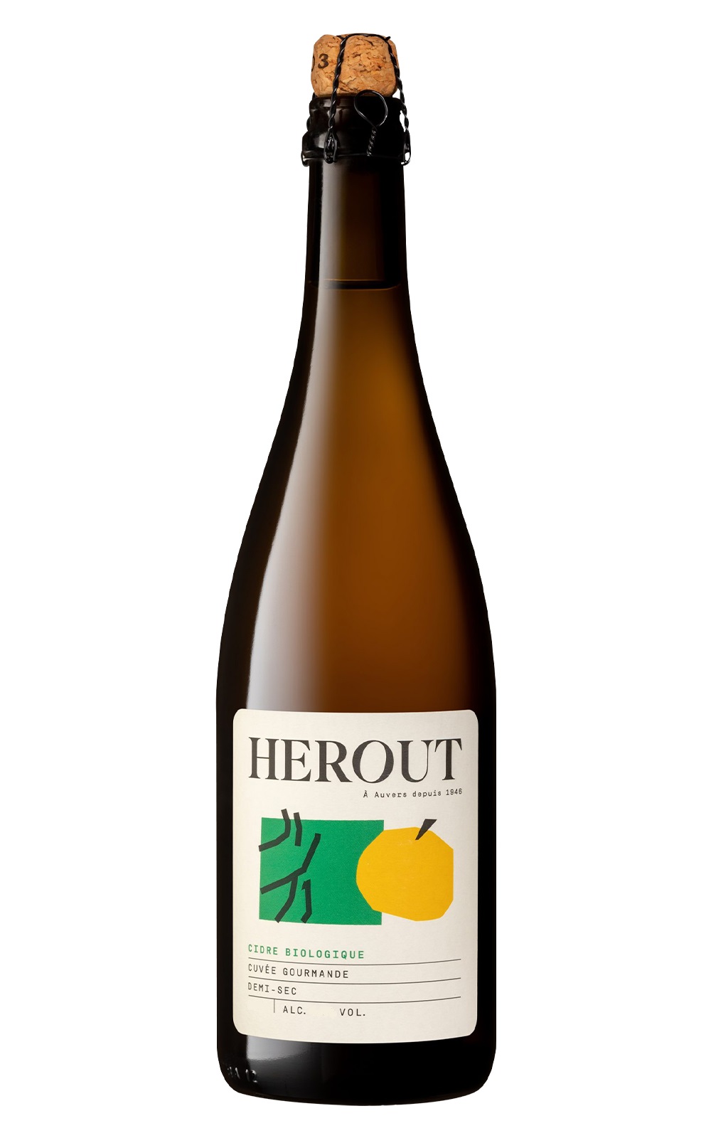 Maison Herout Cuvee Gourmande Cidre Demi sec 2022 艾胡酒莊 美食家特釀 微甜蘋果氣泡酒