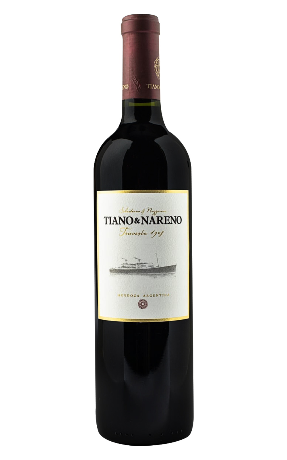 Tiano Nareno Travesia 1908 Mendoza 2020 提亞諾 納維諾酒莊 跨越1908 紅酒