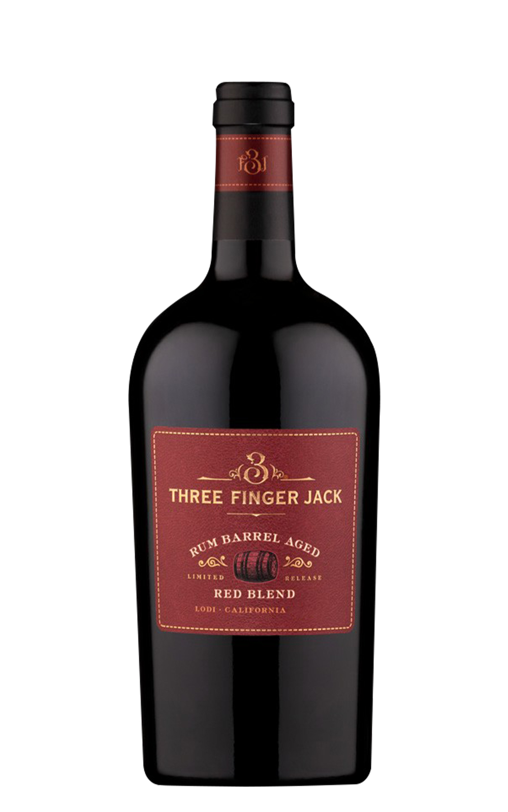 Three Finger Jack Lodi Rum Barrel Aged Red Blend 2021 三指傑克酒莊 蘭姆酒桶陳 混釀紅酒
