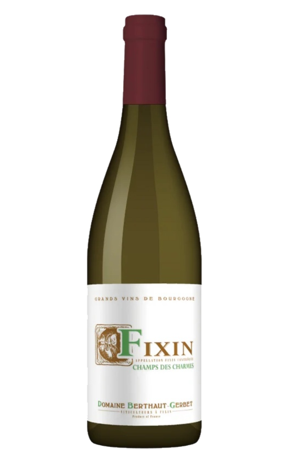 Domaine Berthaut Gerbet Fixin Champs des Charmes Blanc 2023 貝朵 吉蓓酒莊 菲尚 夏姆之野 白酒