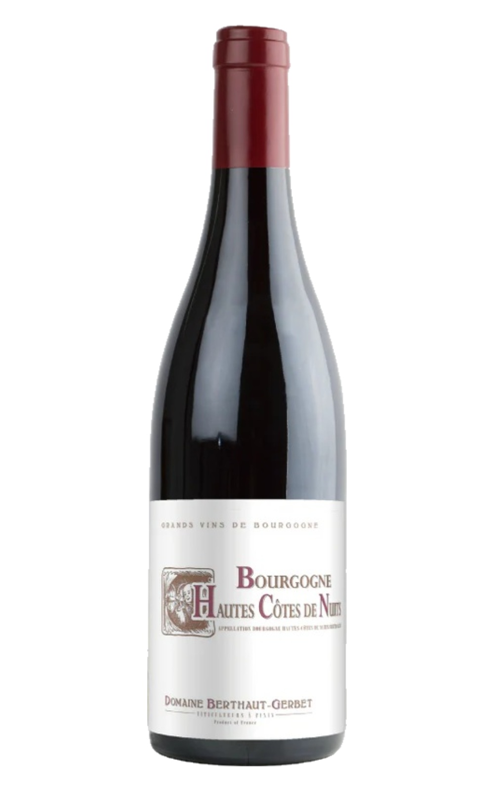 Domaine Berthaut Gerbet Bourgogne Hautes Cotes de Nuits 2022 貝朵 吉蓓酒莊 布根地 上夜丘紅酒