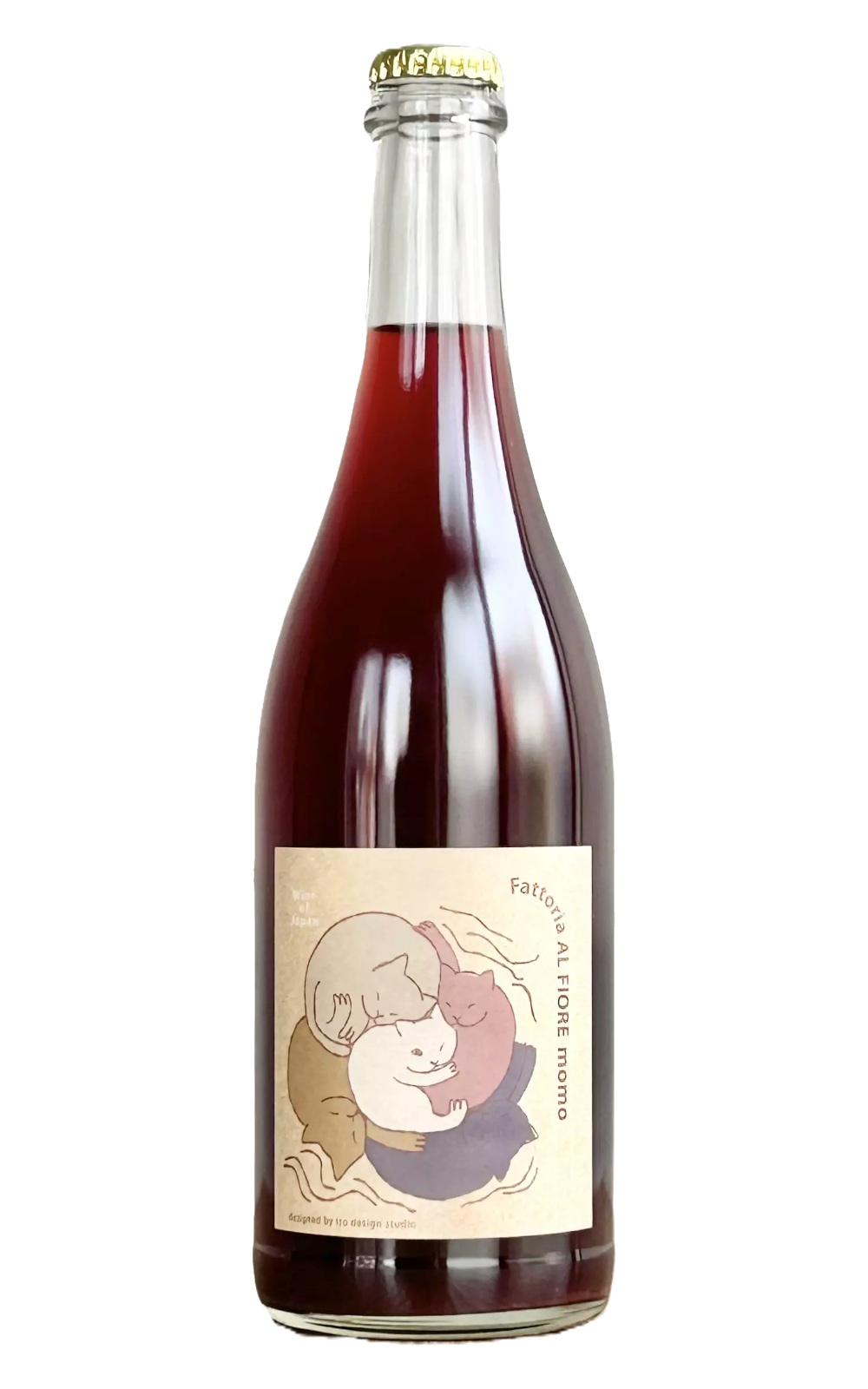 Fattoria Al Fiore NECO Series Momo 2025 花田酒莊 貓系列 阿桃 粉紅酒