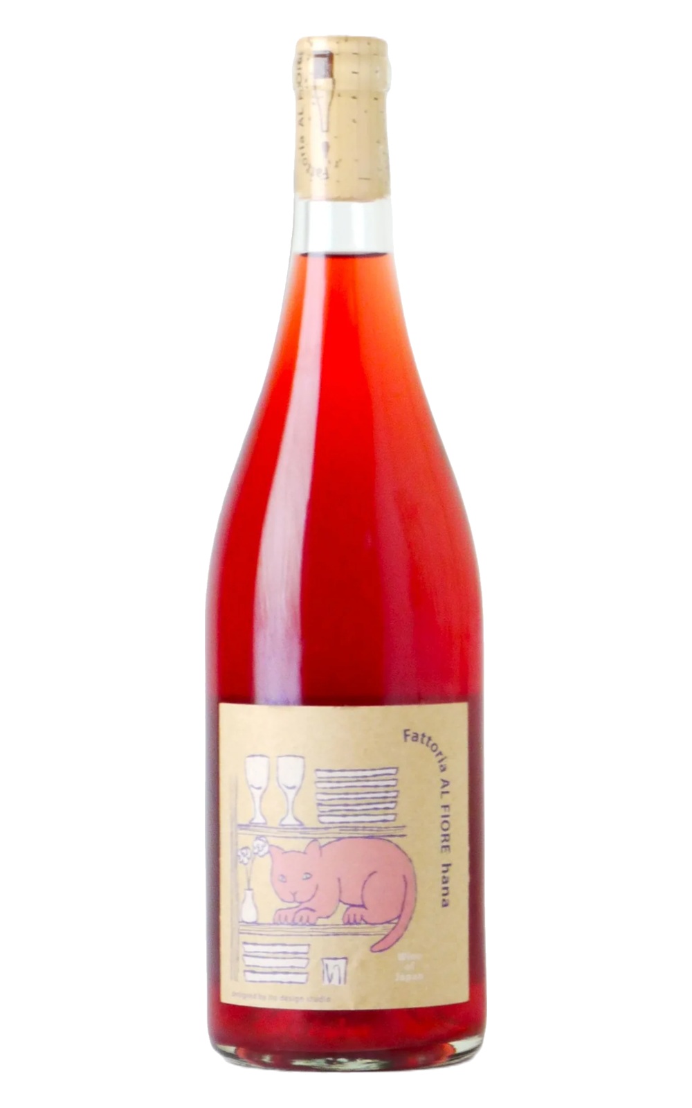 Fattoria Al Fiore NECO Series Hana 2025 花田酒莊 貓系列 阿花 淡紅酒