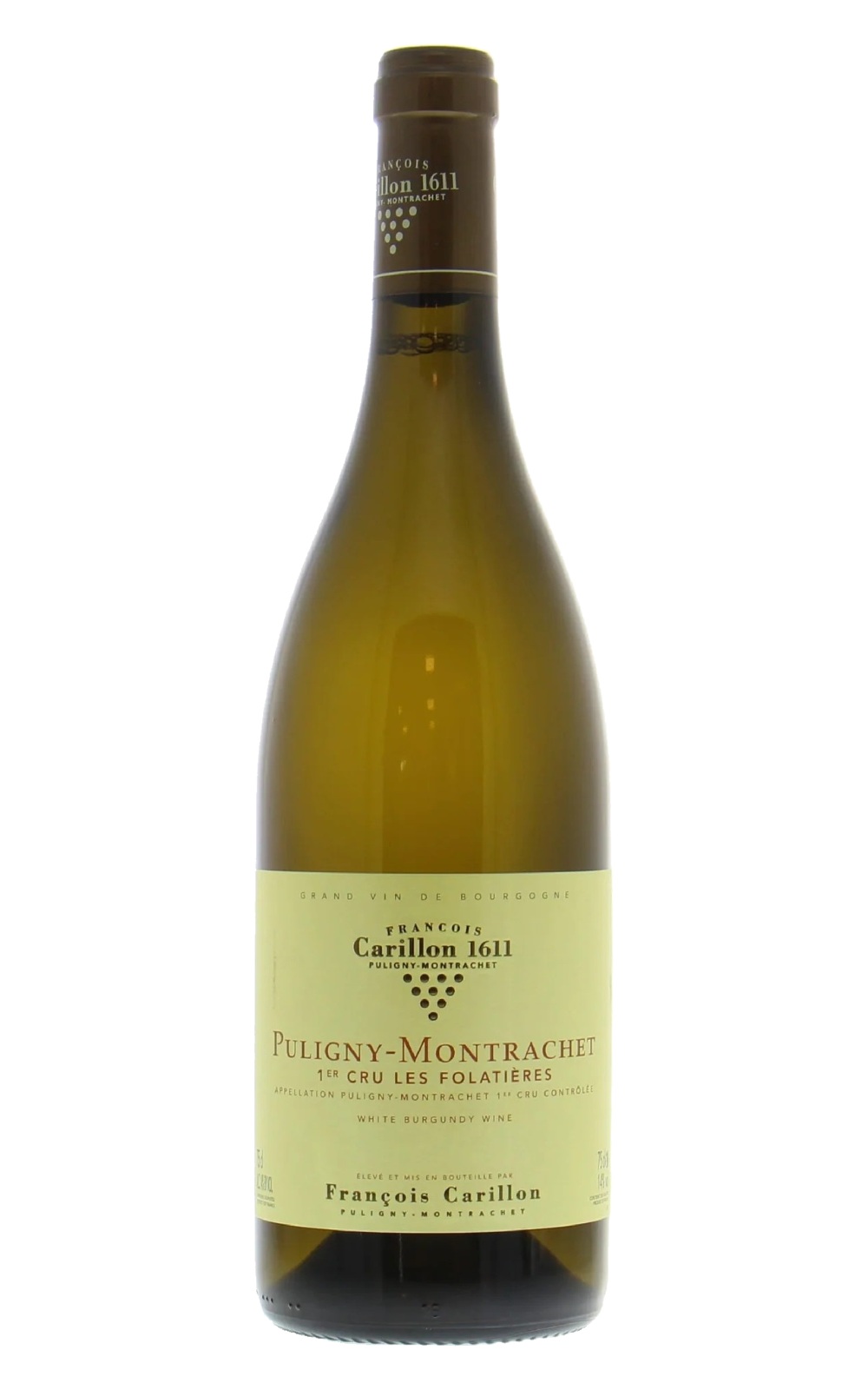 Domaine Francois Carillon Puligny Montrachet 1er Cru Les Folatieres Blanc 2020 方斯瓦 卡里庸酒莊 普里尼蒙哈榭 芙拉堤耶 一級園白酒