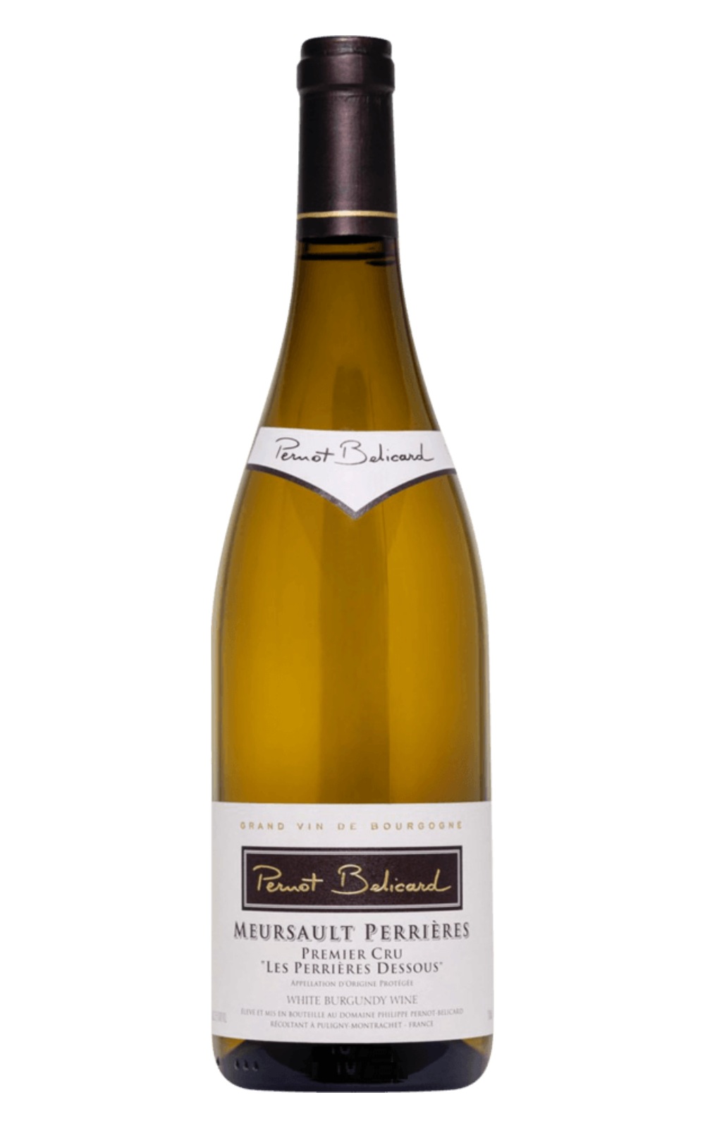 Domaine Pernot Belicard Meursault 1er Cru Les Perrieres Dessous 2018 佩諾 貝里卡酒莊 梅索 佩里耶之下 一級園白酒