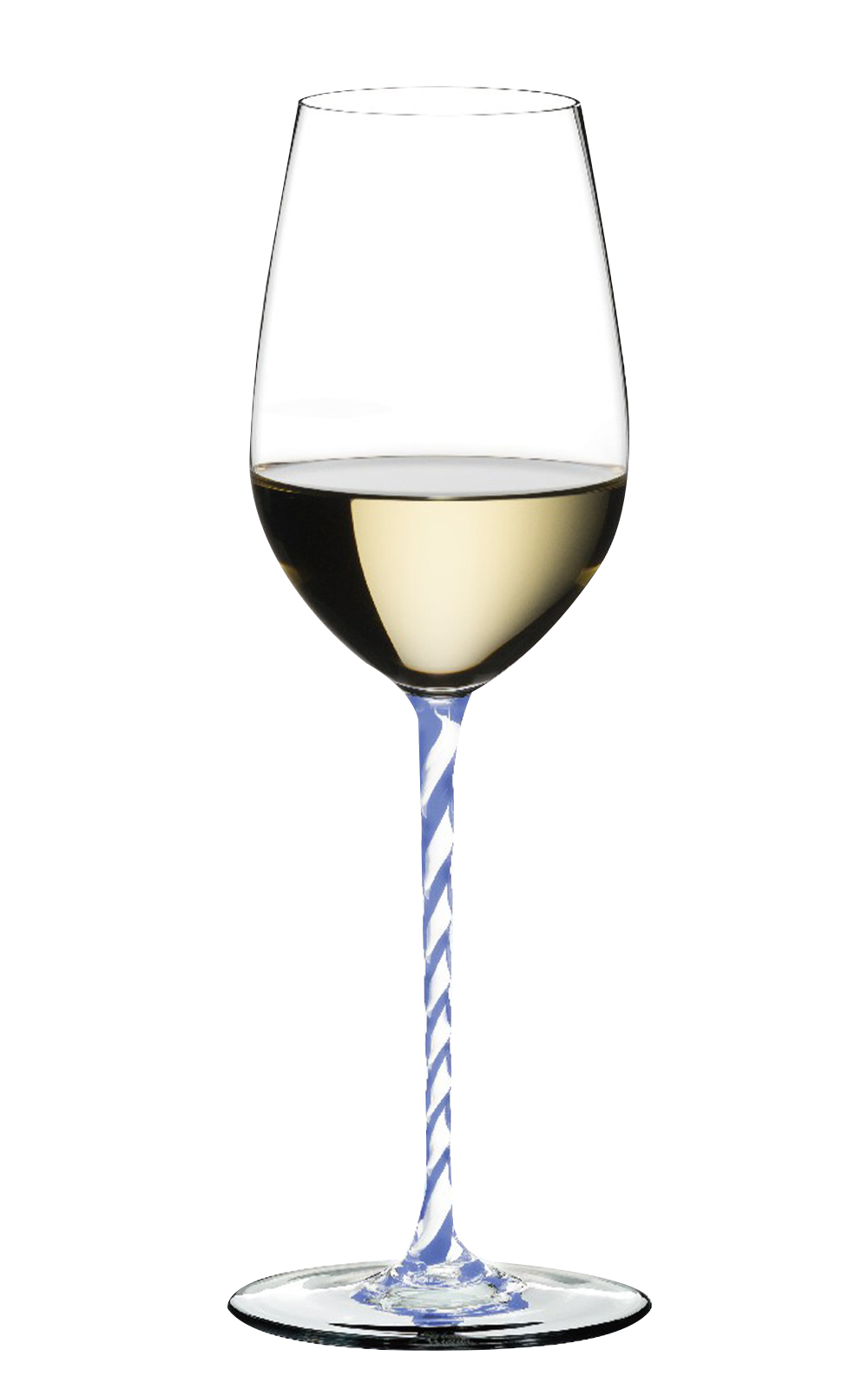 Riedel Fatto A Mano Riesling Zinfandel Riedel 酒杯 彩梗手工系列 麗絲玲 金芬黛酒杯 海洋晴空 藍白杯梗