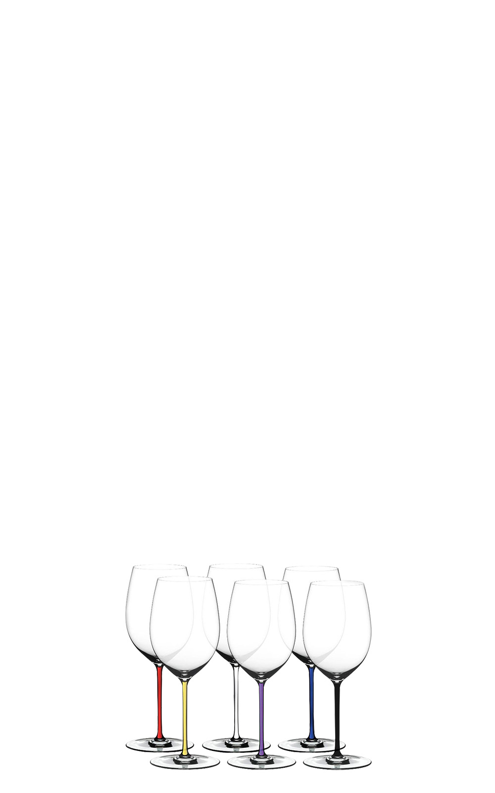Riedel Fatto A Mano Cabernet Merlot Riedel 酒杯 彩梗手工系列 卡本內 梅洛紅酒杯 不挑色 隨機出貨