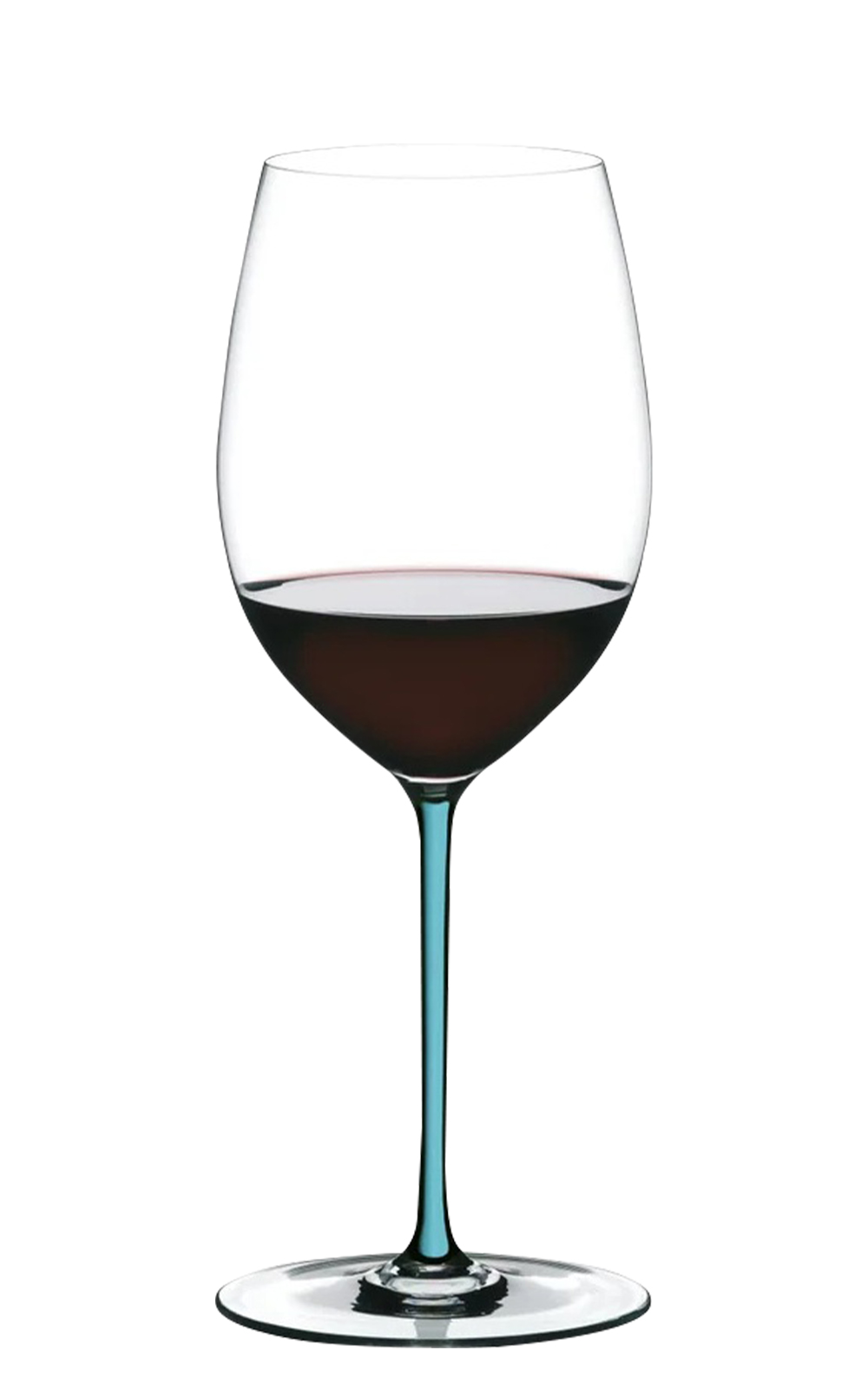 Riedel Fatto A Mano Cabernet Merlot Wine Glass Turquoise Riedel 酒杯 彩梗手工系列 卡本內 梅洛紅酒杯 土耳其藍
