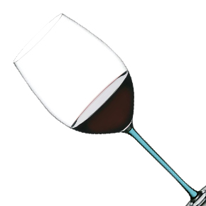 Riedel-Fatto A Mano Cabernet/Merlot Wine Glass (Turquoise)