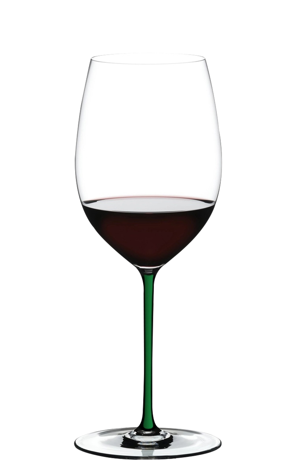 Riedel Fatto A Mano Cabernet Merlot Wine Glass Green Riedel 酒杯 彩梗手工系列 卡本內 梅洛紅酒杯 綠