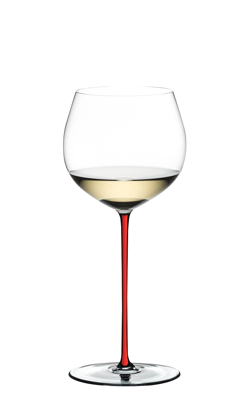 Riedel Fatto A Mano Oaked Chardonnay Wine Glass Red Riedel 酒杯 彩梗手工系列 過桶夏多內白酒杯 紅
