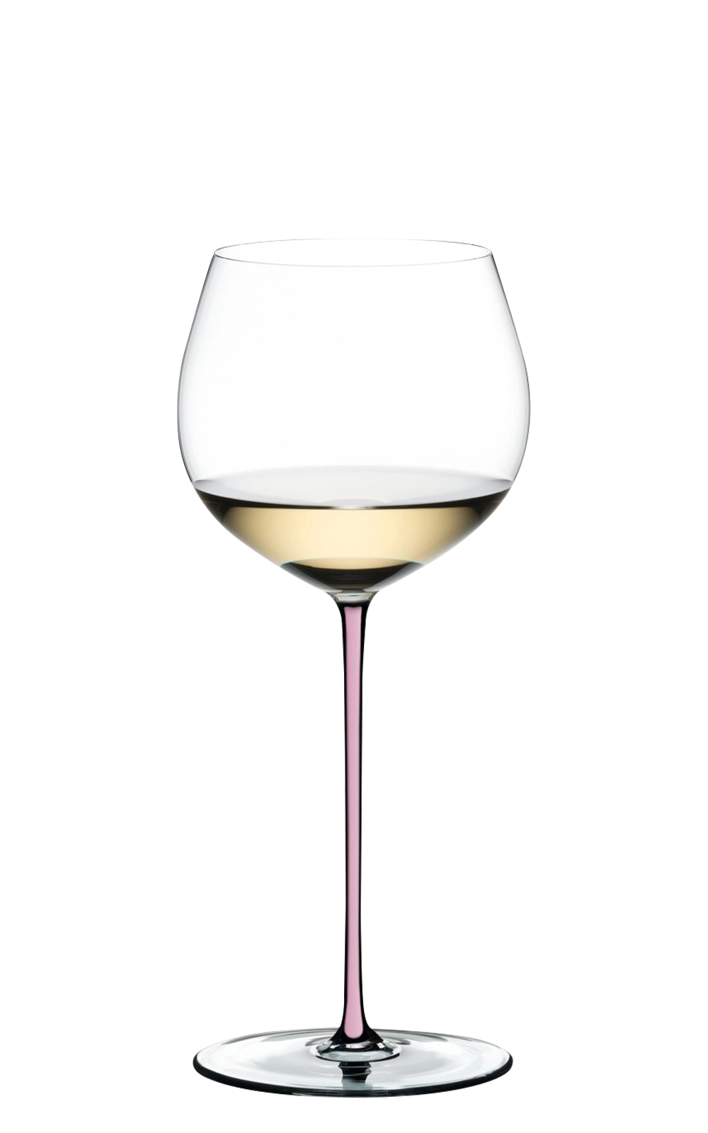 Riedel Fatto A Mano Oaked Chardonnay Wine Glass Pink Riedel 酒杯 彩梗手工系列 過桶夏多內白酒杯 粉