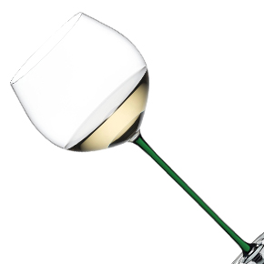 Riedel-Fatto A Mano Oaked Chardonnay Wine Glass (Green)