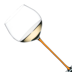 Riedel-Fatto A Mano Oaked Chardonnay Wine Glass (Orange)