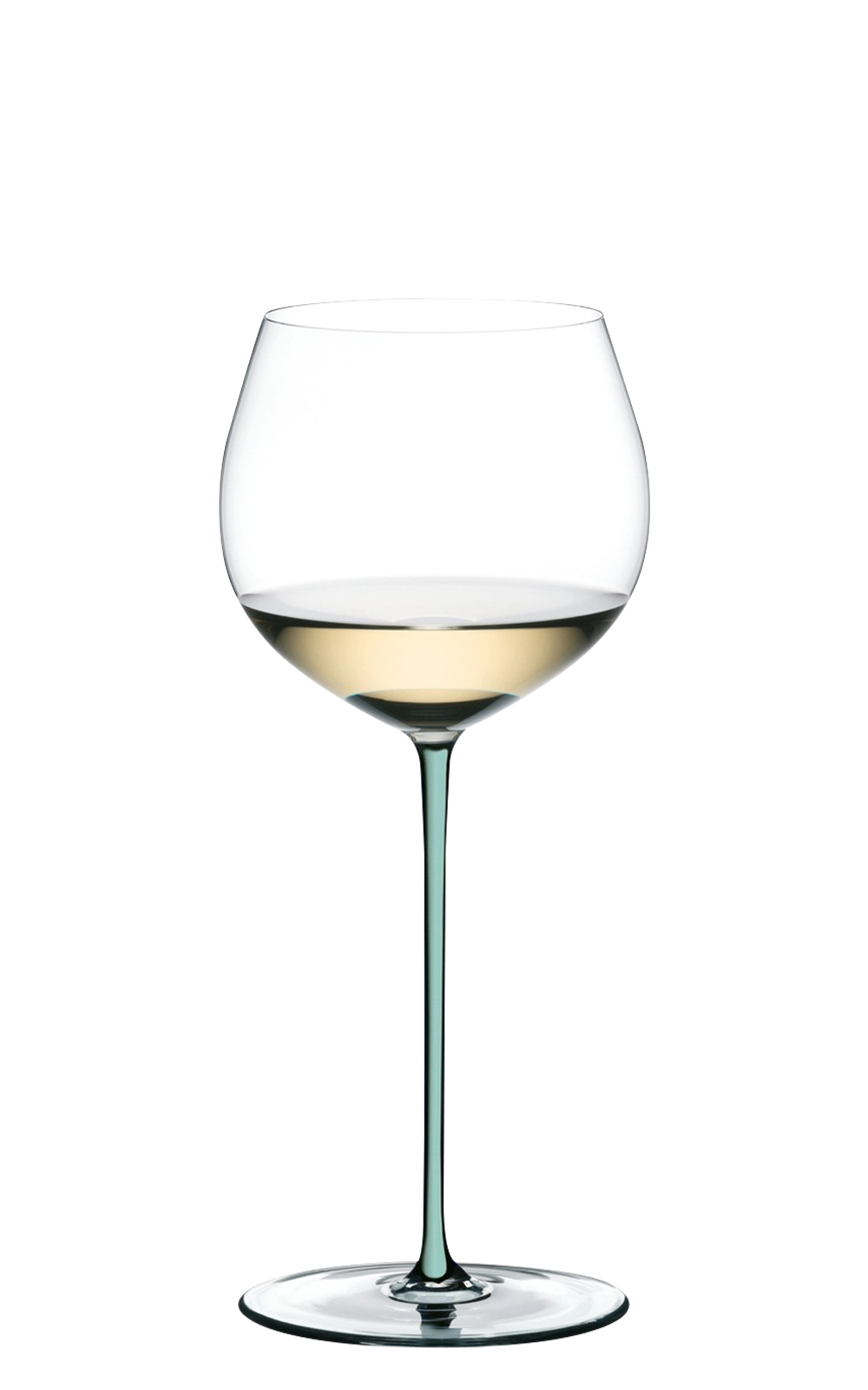 Riedel Fatto A Mano Oaked Chardonnay Wine Glass Mint Riedel 酒杯 彩梗手工系列 過桶夏多內白酒杯 薄荷綠