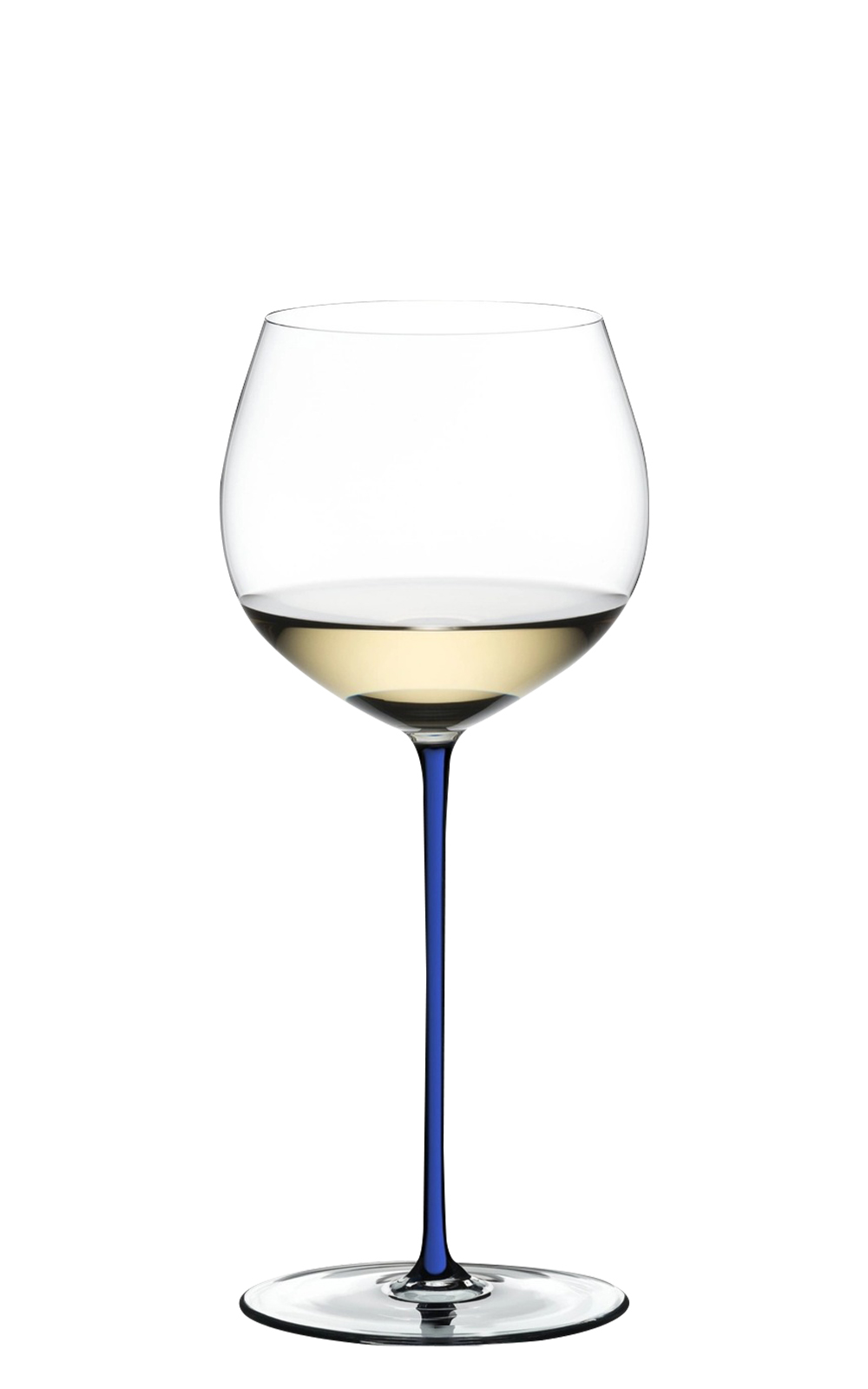 Riedel Fatto A Mano Oaked Chardonnay Wine Glass Dark Blue Riedel 酒杯 彩梗手工系列 過桶夏多內白酒杯 藍