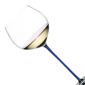 Riedel-Fatto A Mano Oaked Chardonnay Wine Glass (Dark Blue)