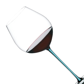 Riedel-Fatto A Mano Old World Pinot Noir Wine Glass (Turquoise)